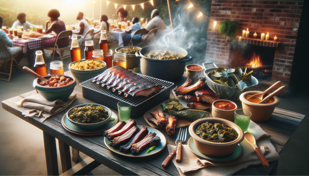 What Are Some Soul Food Dishes That Are Popular At Cookouts And Barbecues?