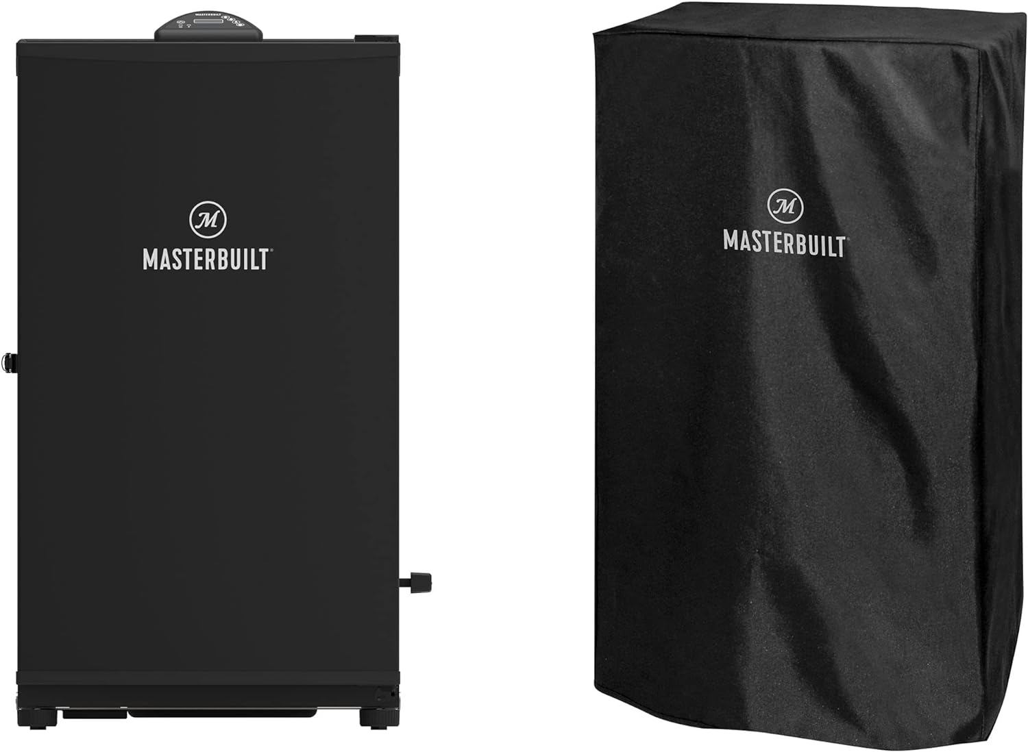Masterbuilt 40 inch Digital Electric Smoker + Cover Bundle