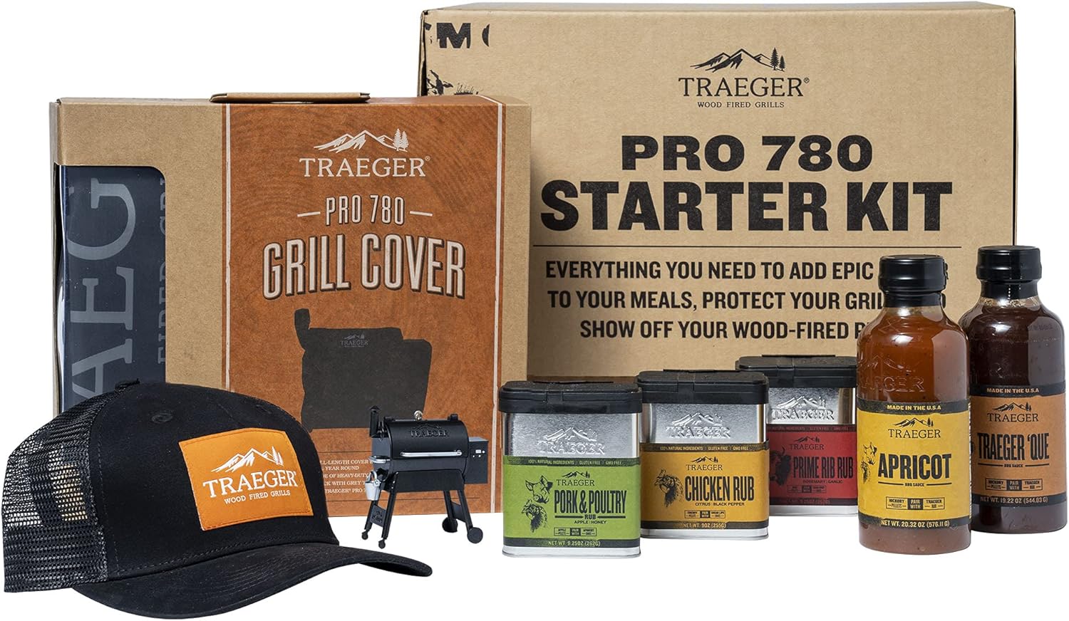 Traeger Grills Pro 780 Electric Wood Pellet Grill and Smoker with WiFi and App Connectivity, Bronze