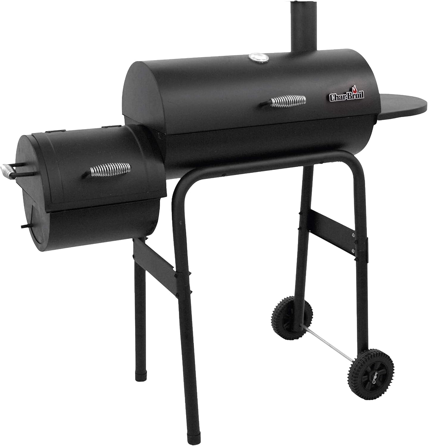 Char-Broil 12201570-A1 American Gourmet Offset Smoker, Black,Standard