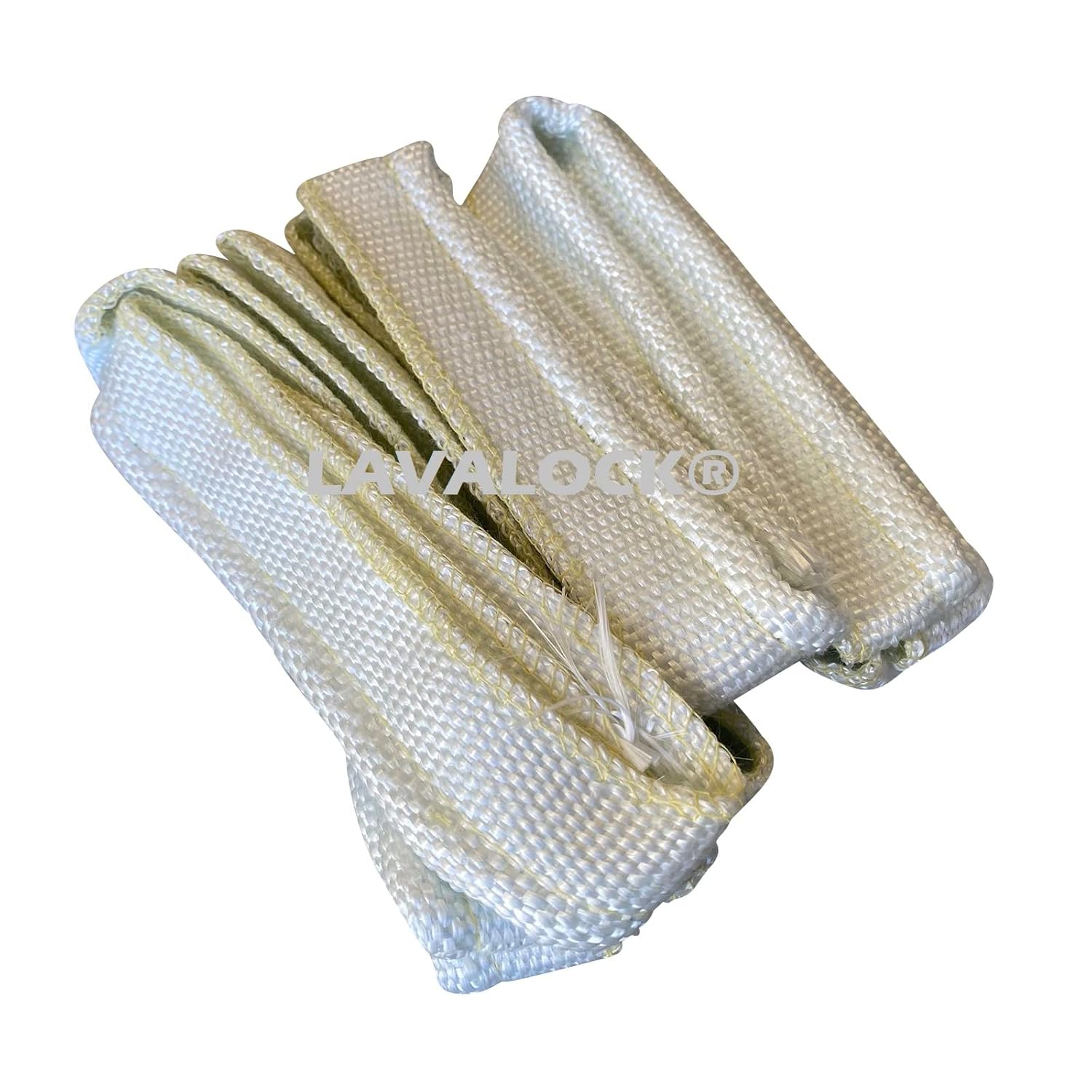 1000 F Tadpole Seal, Fiberglass Smoker P-Gasket 1-1/4 x 3/8 x 12 White