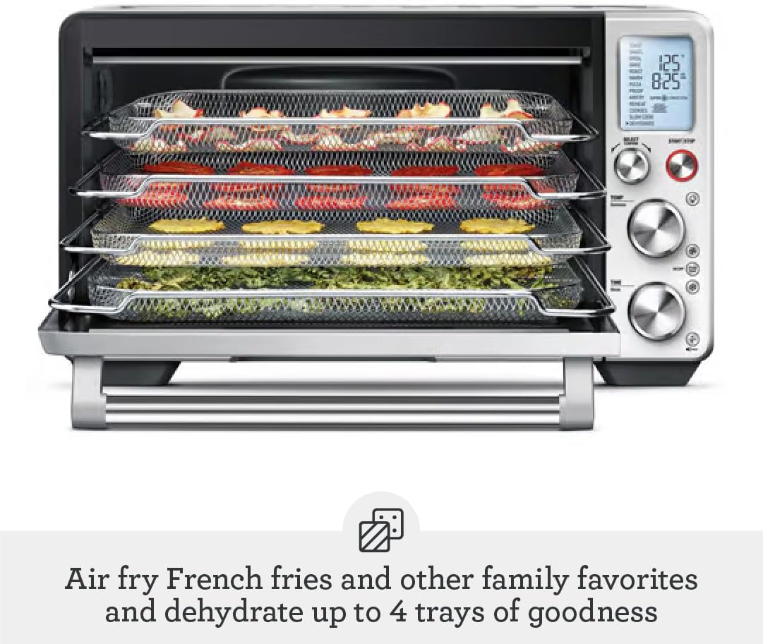 Breville BOV900BSS Smart Oven Air Fryer Pro and Convection Oven, Brushed Stainless Steel