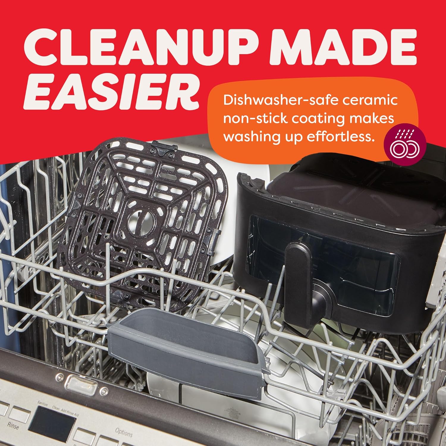 Instant Pot 4Qt VORTEX 6-in-1 Mini Air Fryer, Custom Program Options, Air Fry, Broil, Roast, Dehydrate, Bake, Reheat, Black, 4 Quarts Instant Pot 4Qt VORTEX 6-in-1 Mini Air Fryer, Custom Program Options, Air Fry, Broil, Roast, Dehydrate, Bake, Reheat, Black, 4 Quarts