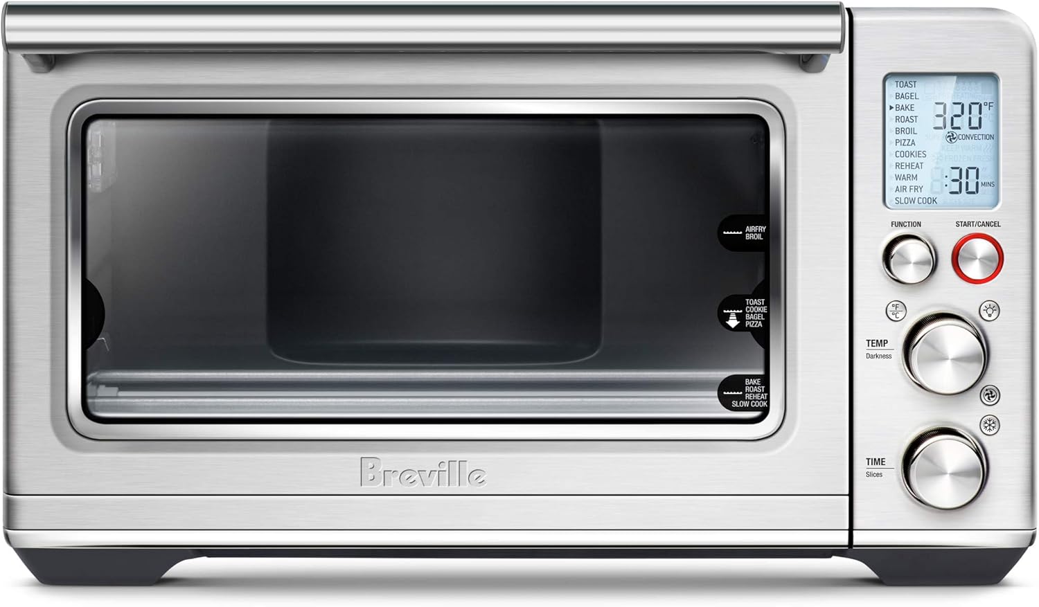 Breville BOV860BSS Smart Oven Air Fryer and Convection Oven, Brushed Stainless Steel