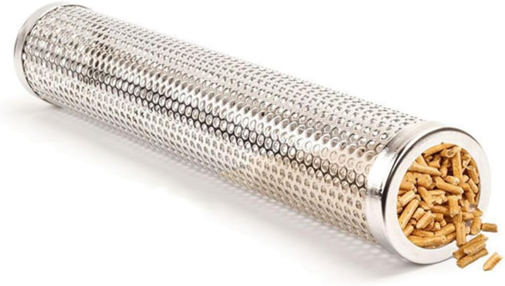 BESPORTBLE Bbq Tube Smoker Stainless Steel Mesh Tube for Grill Smoker Smoke Generator