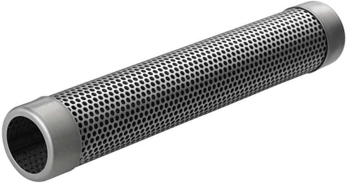 Sosoport Stainless Steel Bbq Tube Smoker Grill Smoke Tube Smoker for Gas Charcoal Pellet Grill