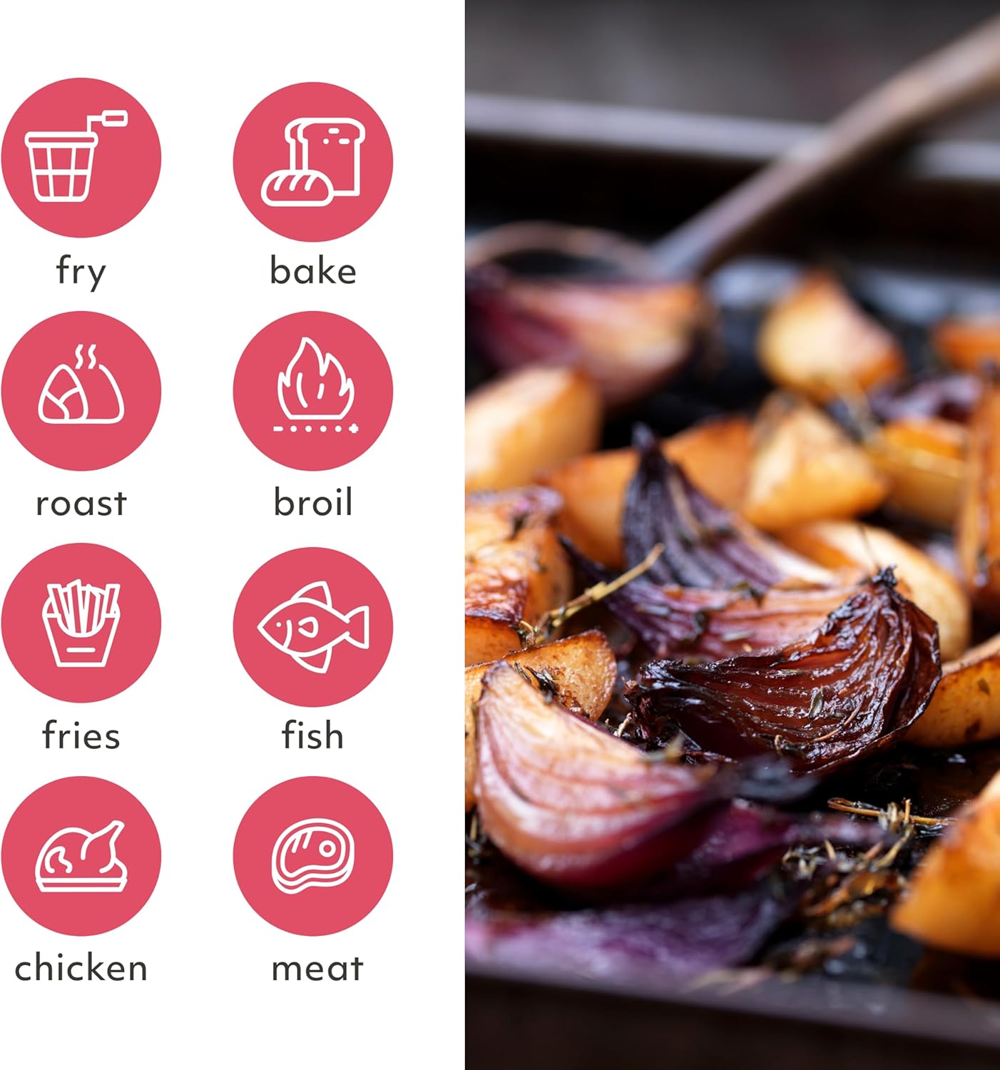 SUR LA TABLE KITCHEN ESSENTIALS 4-in-1 Compact 5-Quart Basket Air Fryer with Window for Easy Viewing, Digital Touchscreen Display with 8-Presets, Air Fry, Bake, Roast, Broil in Minutes, 1500w SUR LA TABLE KITCHEN ESSENTIALS 4-in-1 Compact 5-Quart Basket Air Fryer with Window for Easy Viewing, Digital Touchscreen Display with 8-Presets, Air Fry, Bake, Roast, Broil in Minutes, 1500w