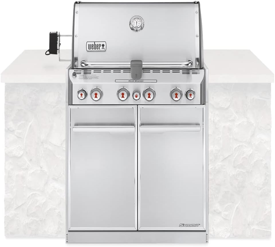 Weber Summit S-460 Built-in Natural Gas, Stainless Steel Grill Weber Summit S-460 Built-in Natural Gas, Stainless Steel Grill