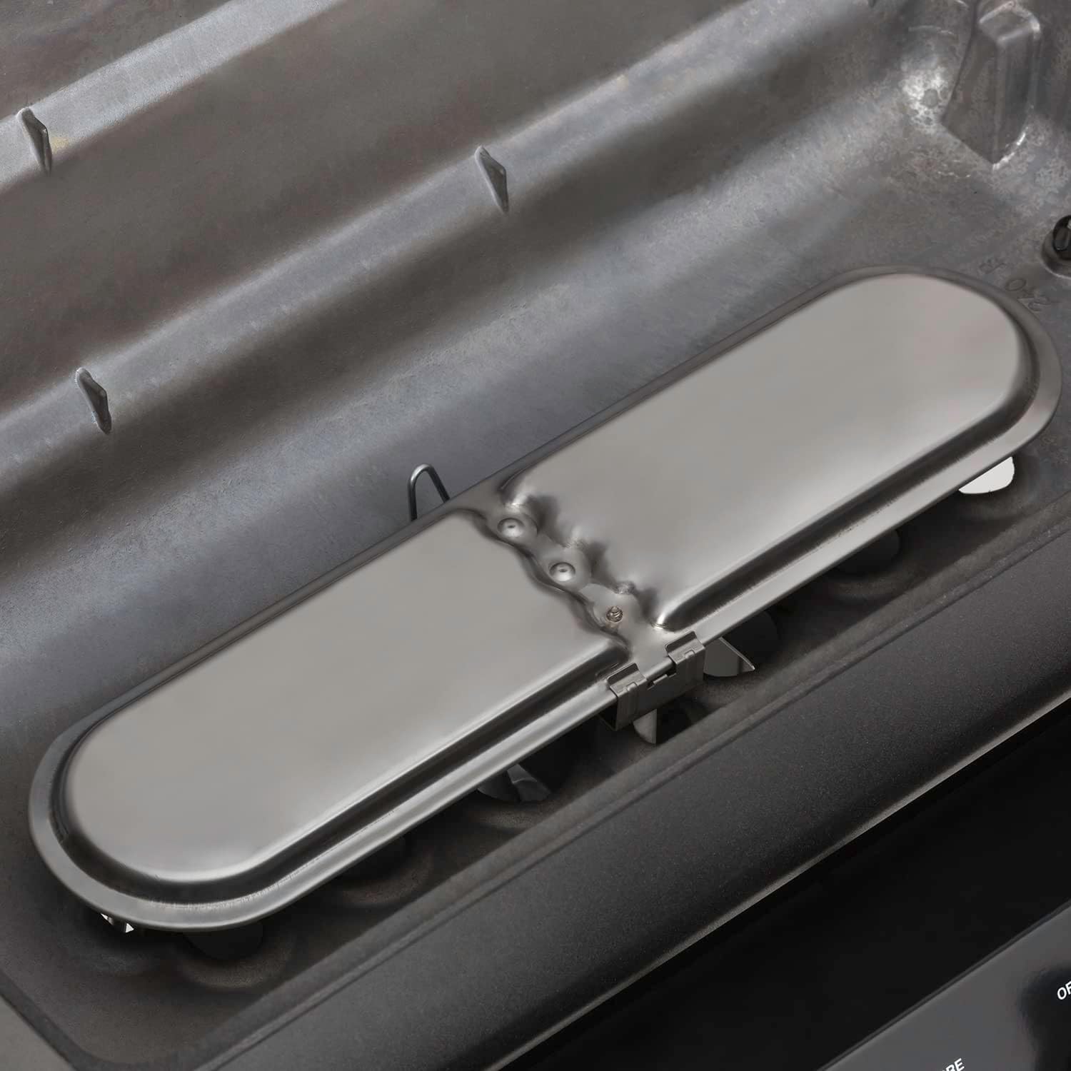 30040BMT Cast 2-Burner, Liquid Propane Gas Grill with Side Burner, Black 30040BMT Cast 2-Burner, Liquid Propane Gas Grill with Side Burner, Black