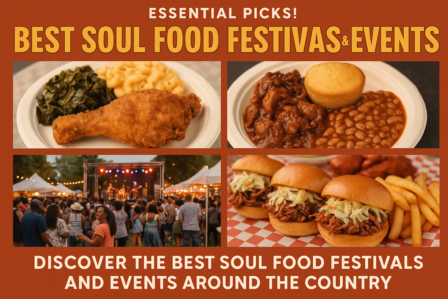 Are there any soul food festivals or events? Essential Picks