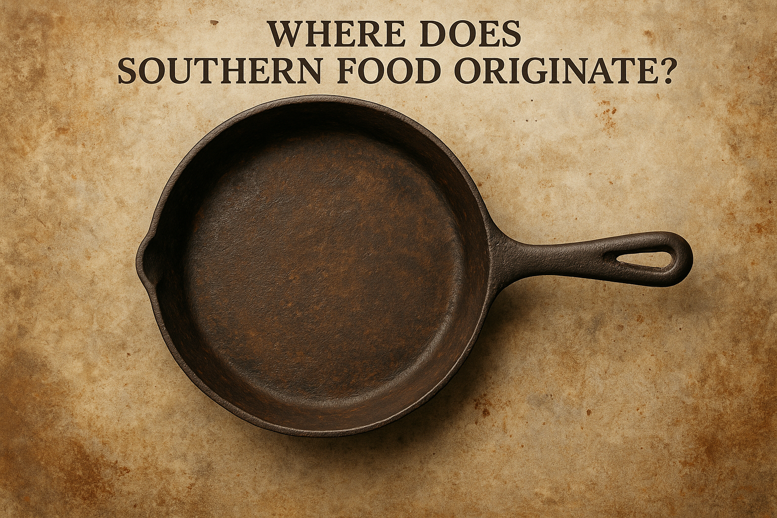 Where Does Southern Food Originate?