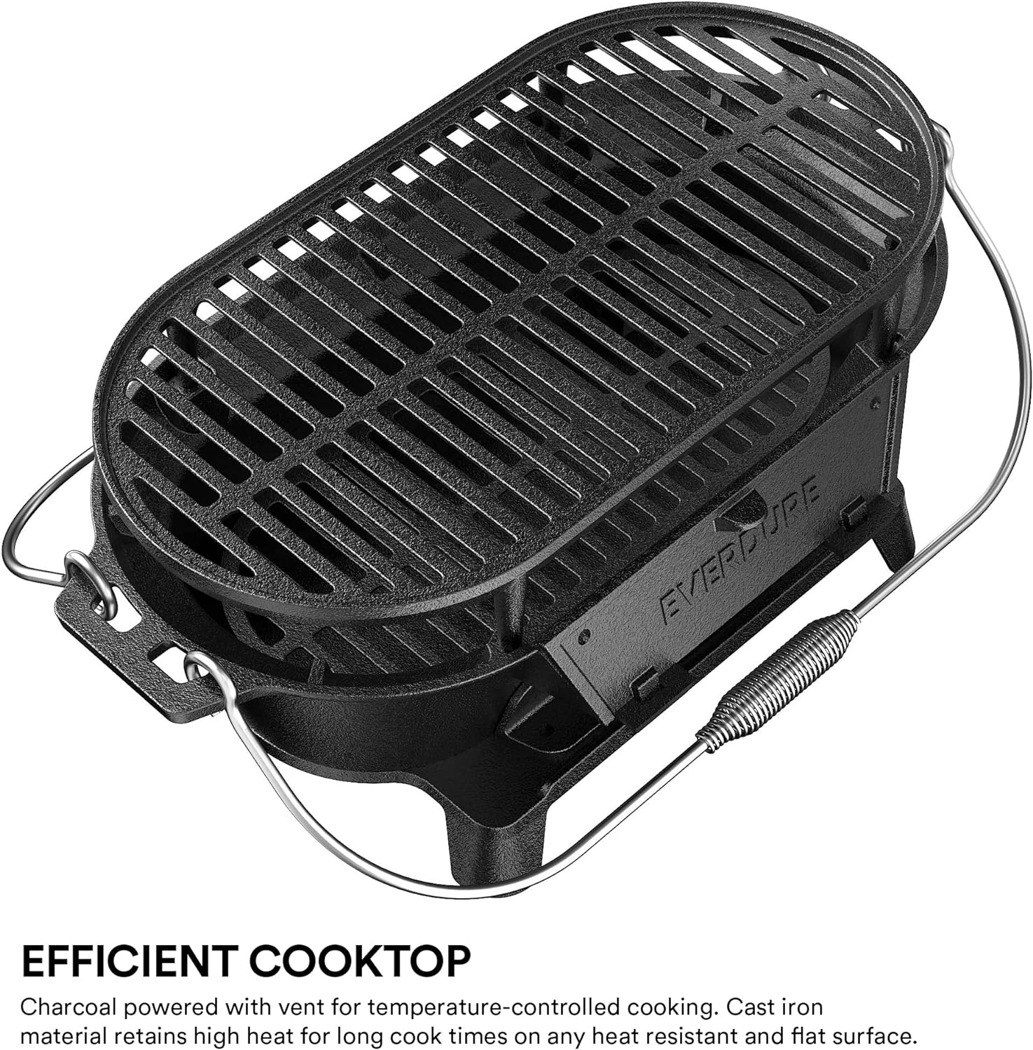 Everdure Oval Cast Iron Grill & Cover Review