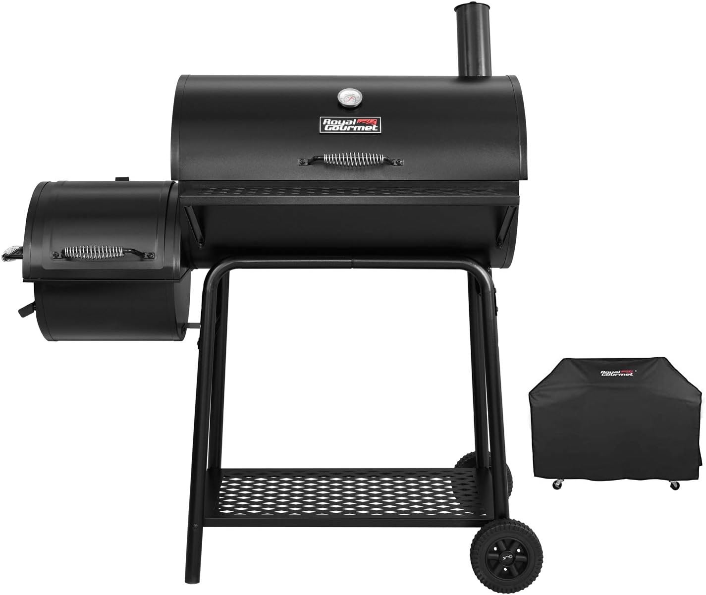Royal Gourmet CC1830FC Charcoal Grill Offset Smoker Review