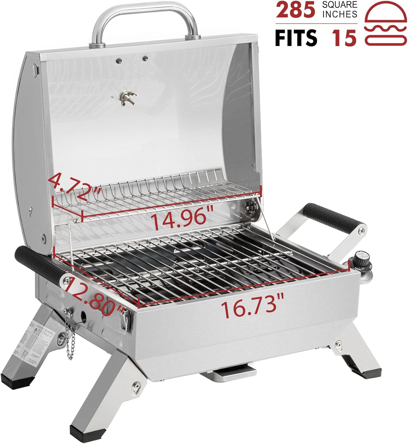 Stainless Steel Portable Grill GT2001 Review