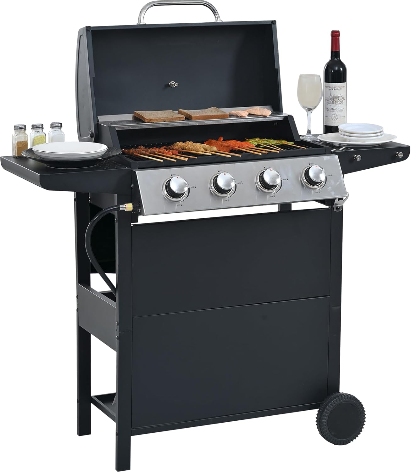 4-Burner Outdoor Barbecue Propane Gas Grill Review