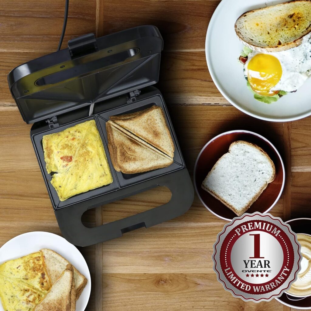 OVENTE Electric Sandwich Maker Review - Cooking Down Home