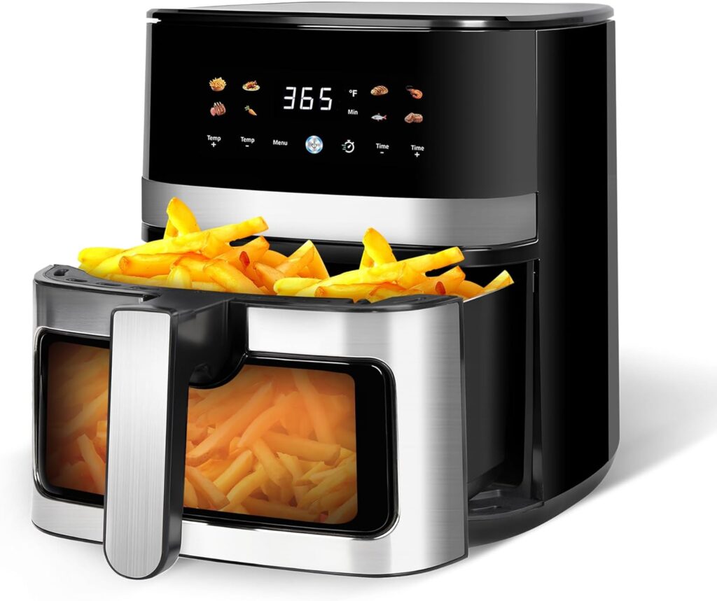 5.8QT Digital Air Fryer with Viewable Window review - Cooking Down Home